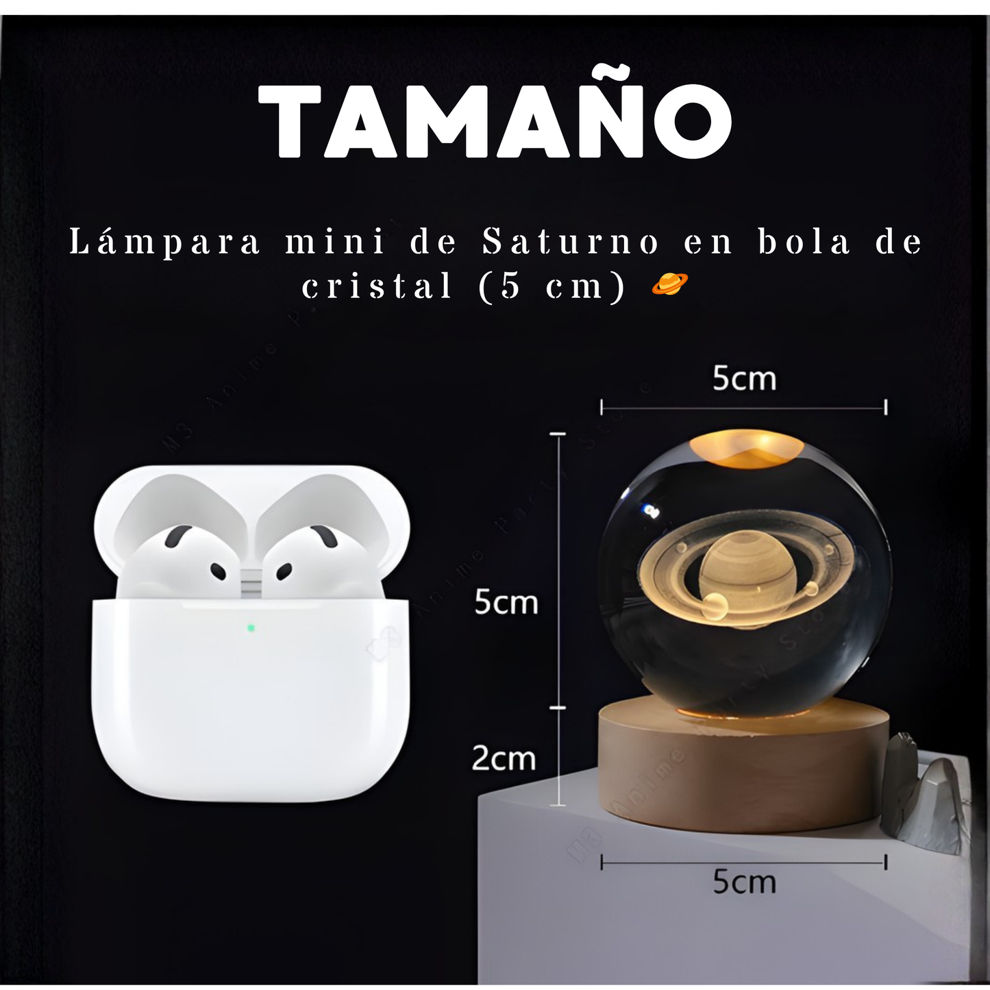Bola de cristal - saturno
