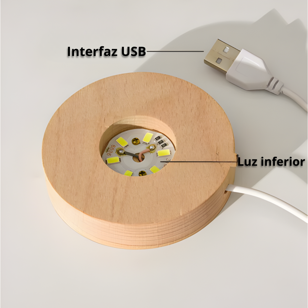 Bola de cristal - saturno