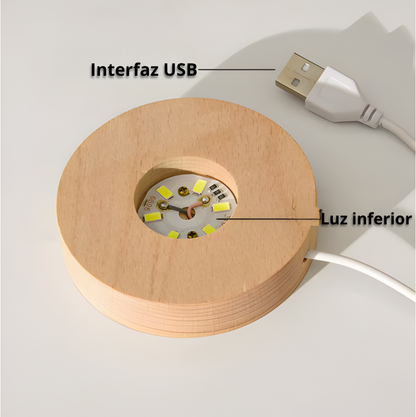 Bola de cristal - saturno